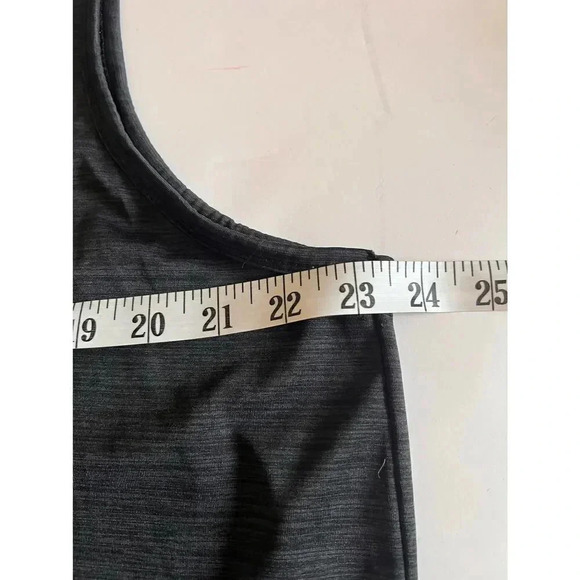 Reset gray sleavless drawstring hoodie with front pocket size large - Picture 6 of 7